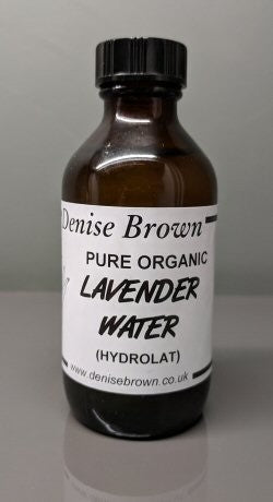 Organic Lavender Water (Hydrolate) (100mls)