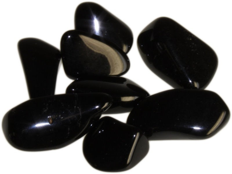 Black Tourmaline 20mm-30mm Tumblestone