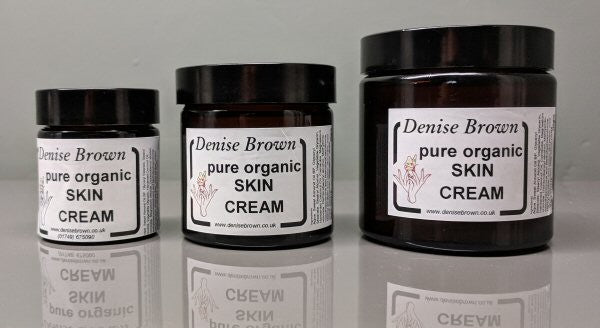 Organic Skin Cream (amber glass jars)