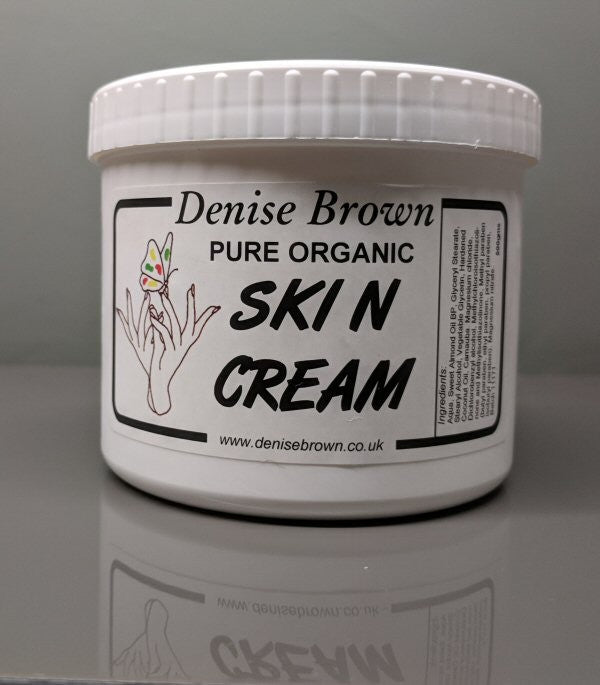 Organic Skin Cream (white tubs)