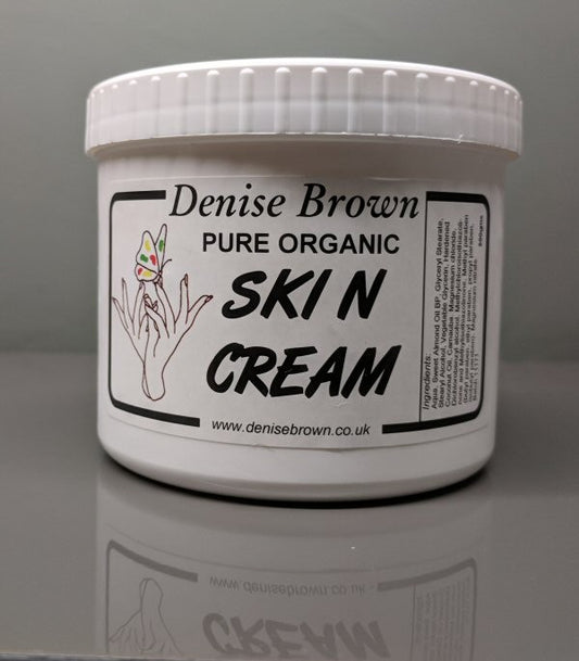 Organic Skin Cream (white tubs)