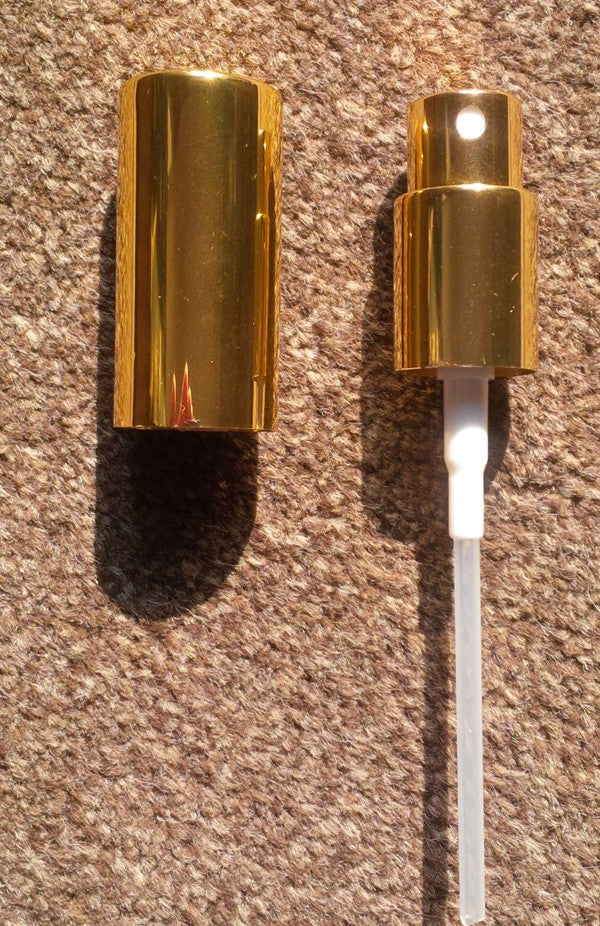 Gold Spray Mister (for dropper bottles 50mls and under)