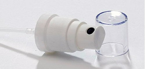 White Pump Spray Mister (fits dropper bottles 50mls and under)