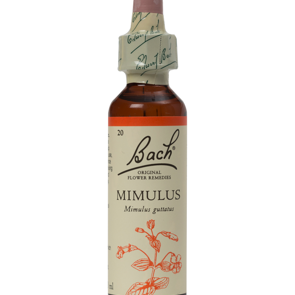 MIMULUS 20ML ORIGINAL BACH FLOWER REMEDY