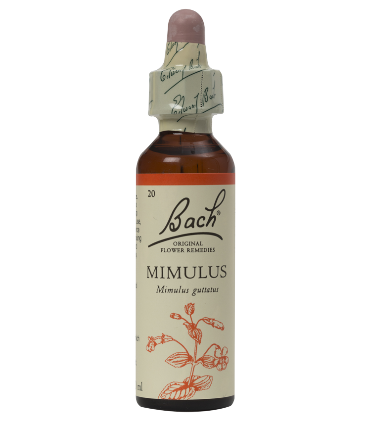 MIMULUS 20ML ORIGINAL BACH FLOWER REMEDY