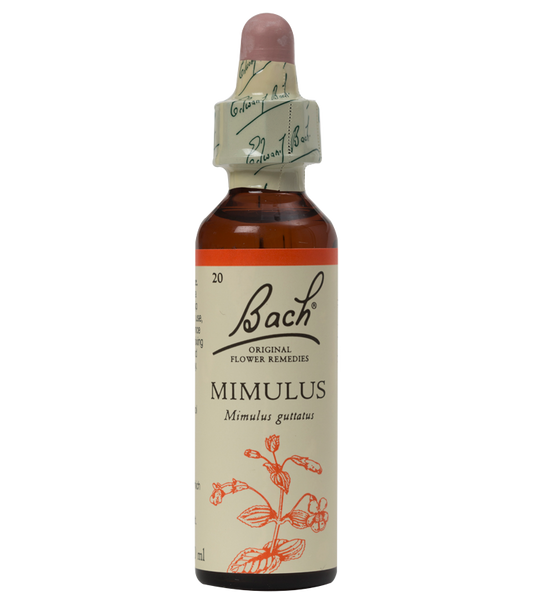 MIMULUS 20ML ORIGINAL BACH FLOWER REMEDY