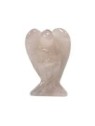 2" Rose Quartz  Gemstone Angel