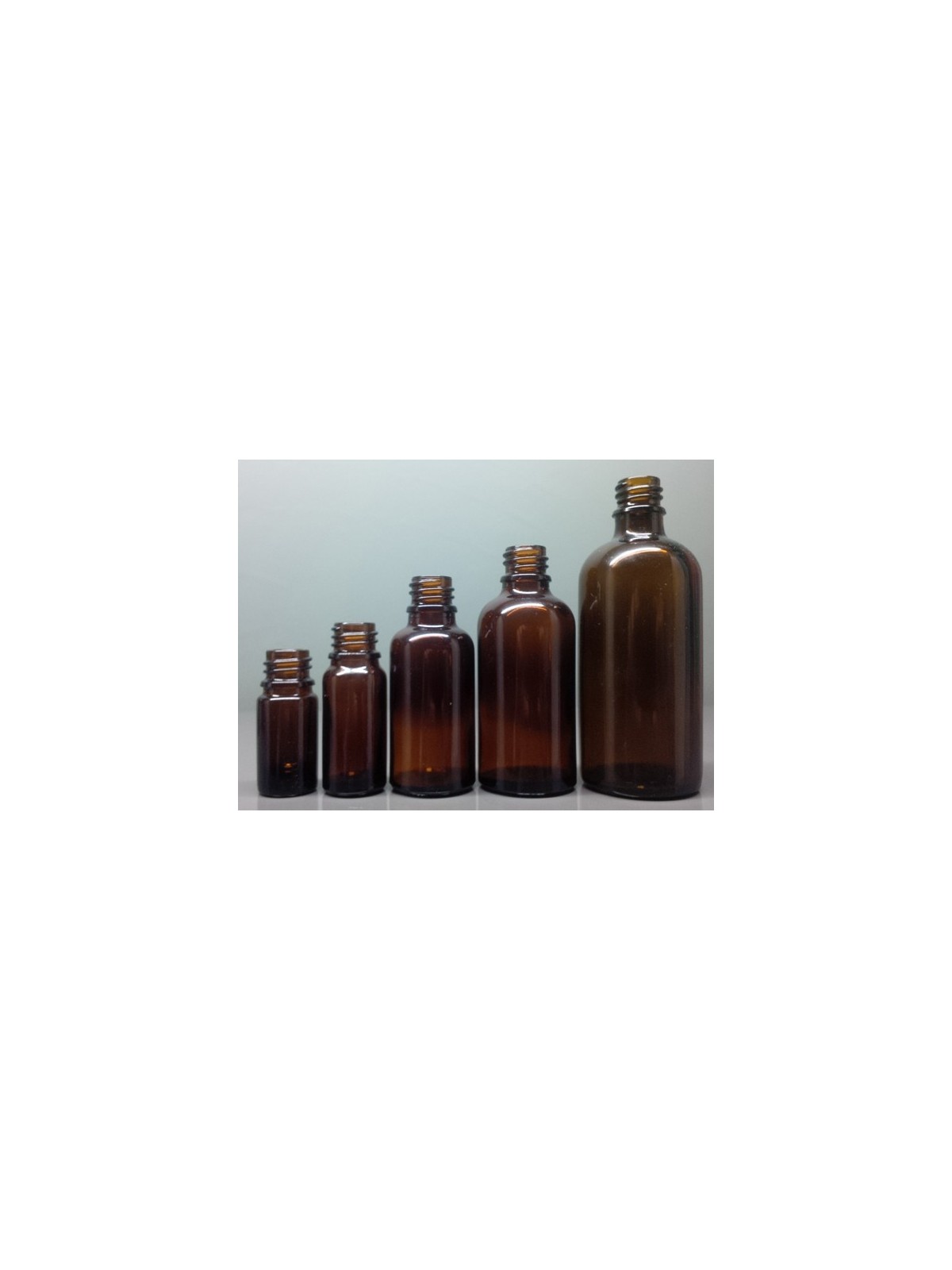 Amber Glass Dropper Bottles