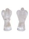 2" Clear Quartz Gemstone Angel