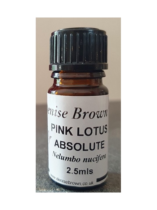 Pink Lotus Absolute (Nelumbo nucifera) Essential Oil | Denise Brown