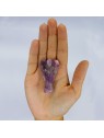 2" Amethyst  Gemstone Angel