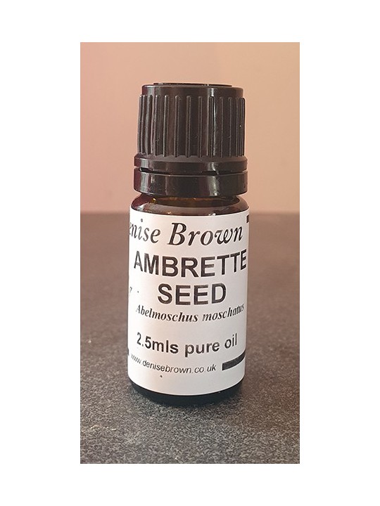 Ambrette Seed  (Abelmoschus moschatus) Essential Oil | Denise Brown