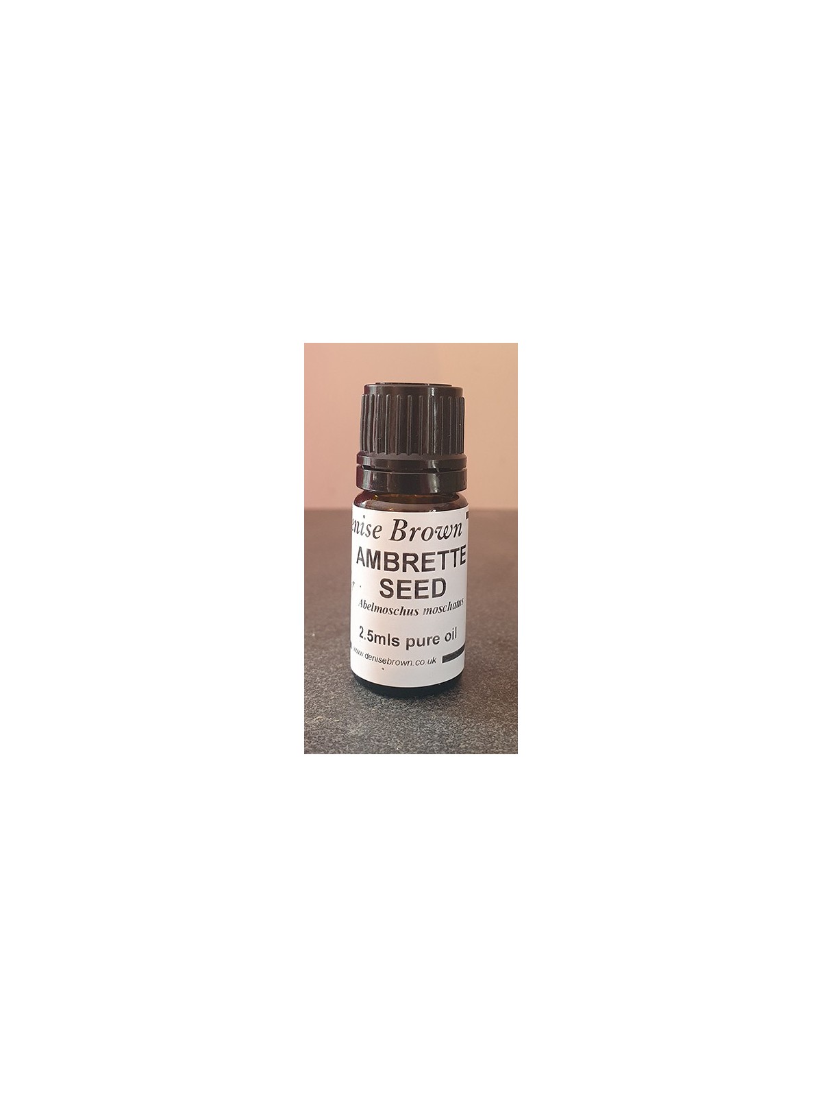 Ambrette Seed  (Abelmoschus moschatus) Essential Oil | Denise Brown