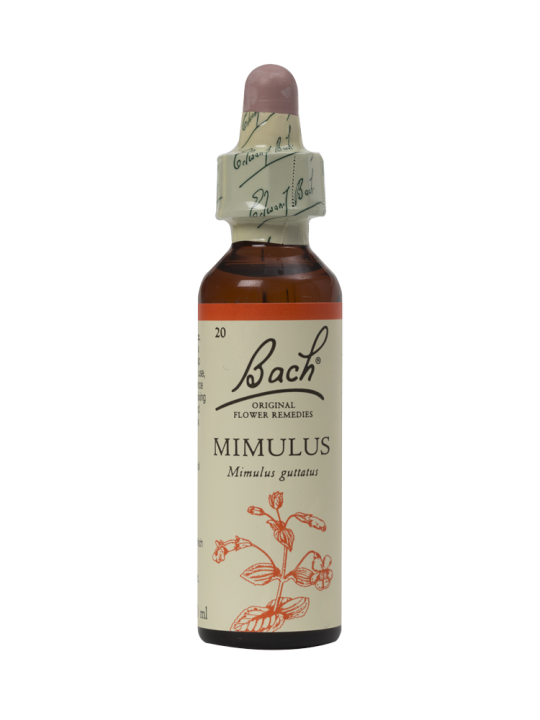 MIMULUS 20ML ORIGINAL BACH FLOWER REMEDY