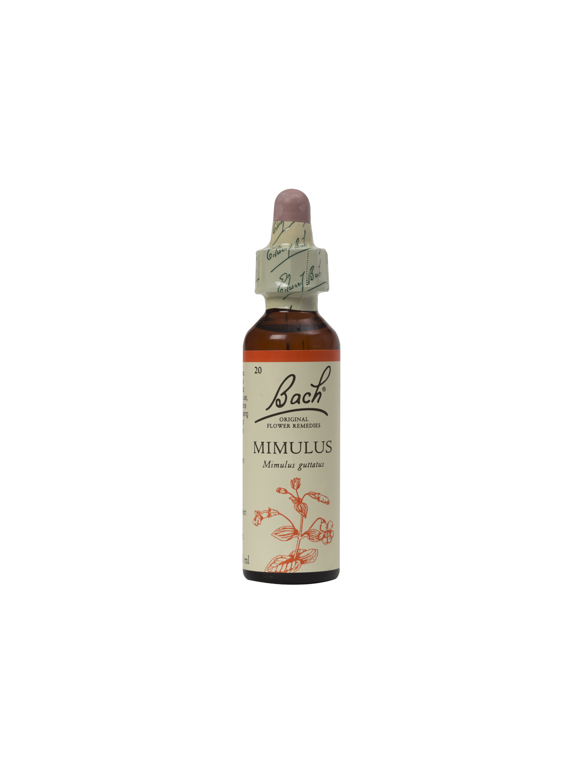 MIMULUS 20ML ORIGINAL BACH FLOWER REMEDY